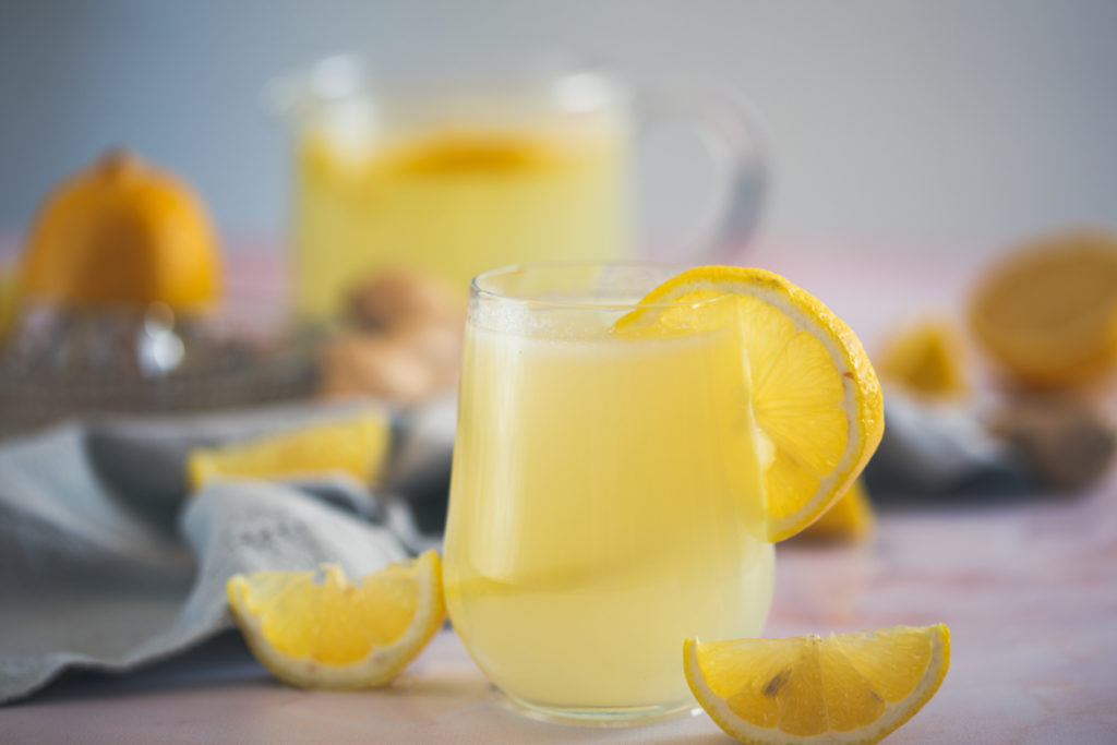 Freshly made lemonade